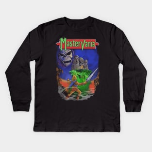 Mastervania Kids Long Sleeve T-Shirt